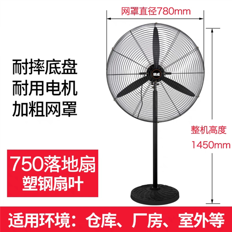 晓成 DFS-000001 工业电风扇排风扇750型